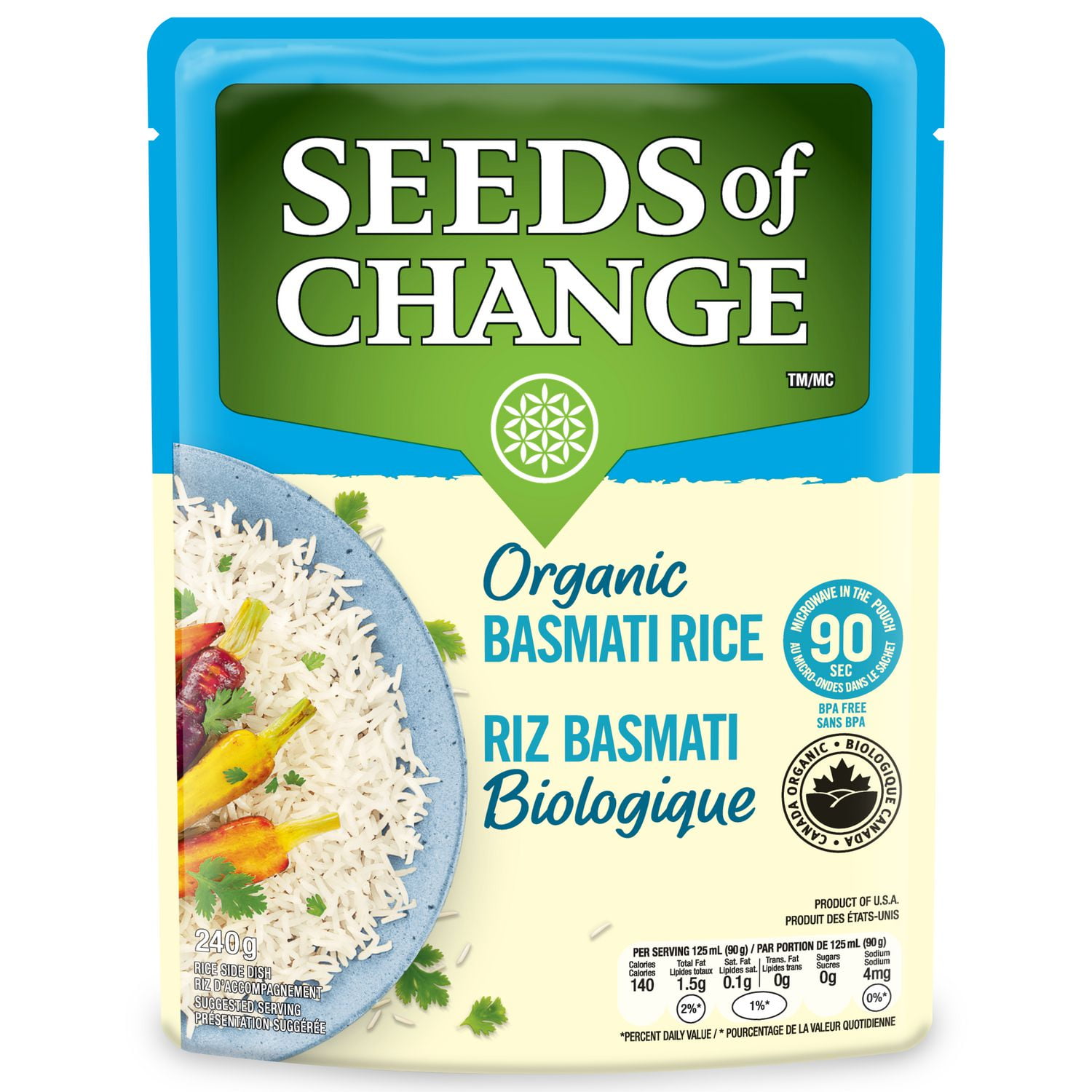 Seeds Of Change Organic Basmati Rice Walmart Canada