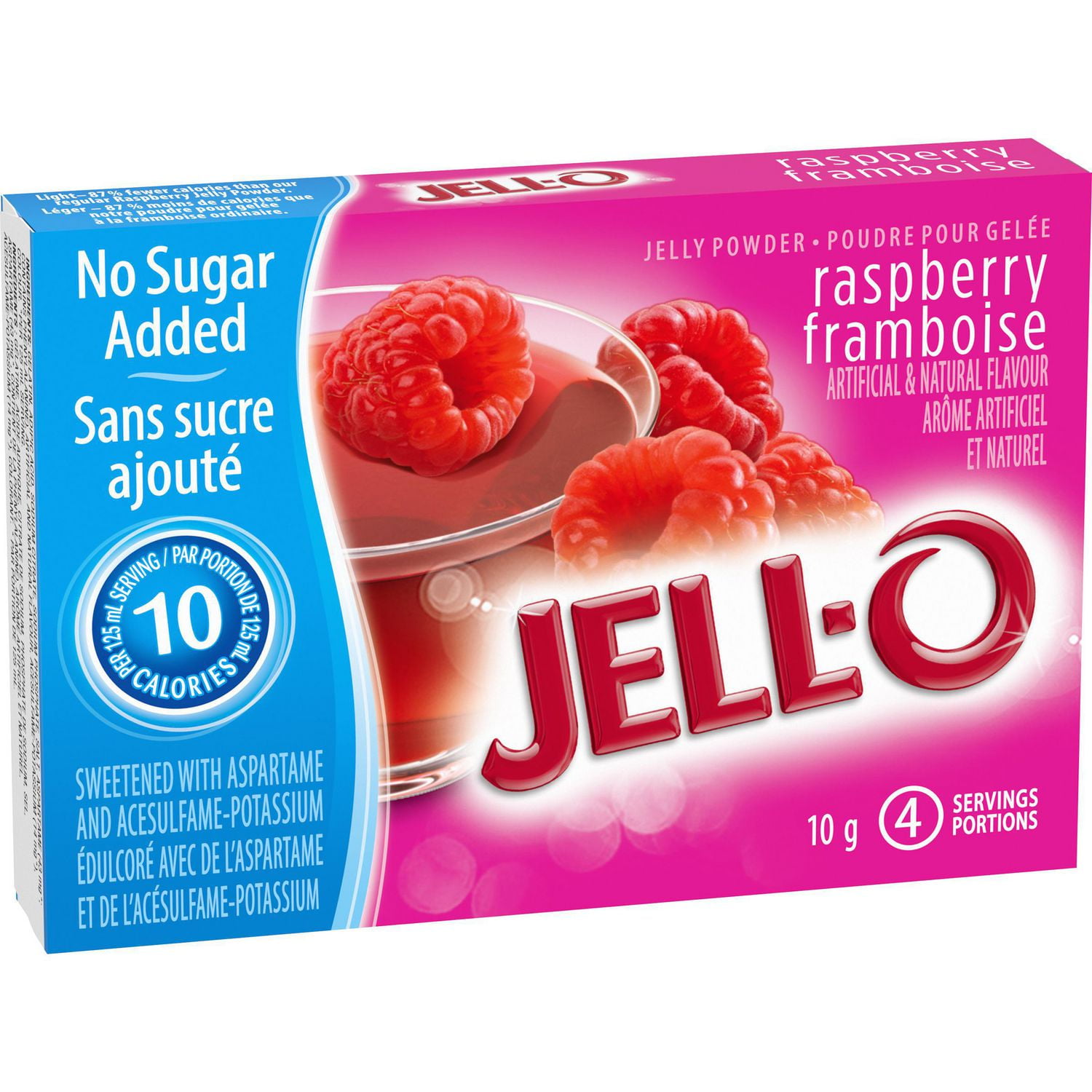 JELLO Jelly Powder Light Raspberry Walmart Canada