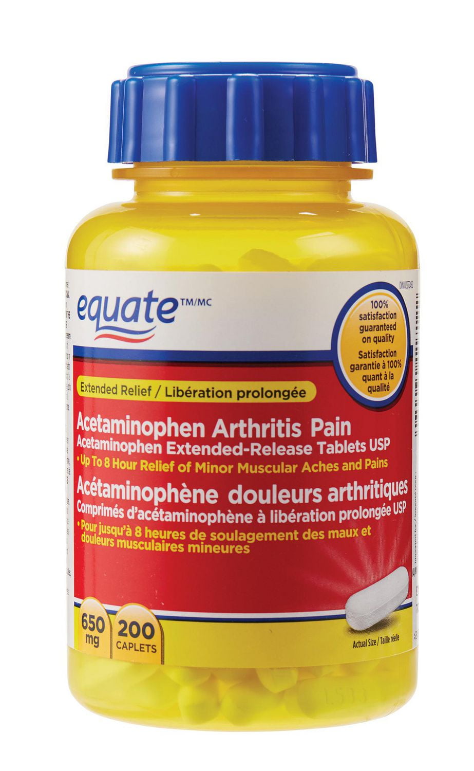 Equate Acetaminophen Arthritis Extended Release Tablets Walmart Canada