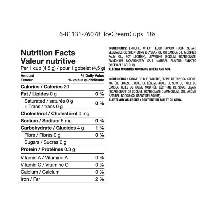 Great Value Ice Cream Cups Walmart.ca