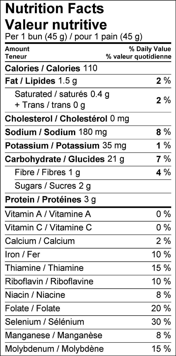Dempster's® Top Sliced Hot Dog Buns Walmart.ca