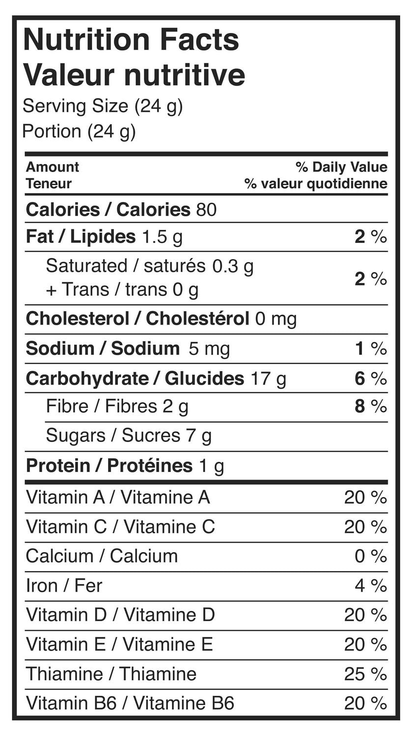 Made Good Organic Mixed Berry Granola Bars Walmart.ca
