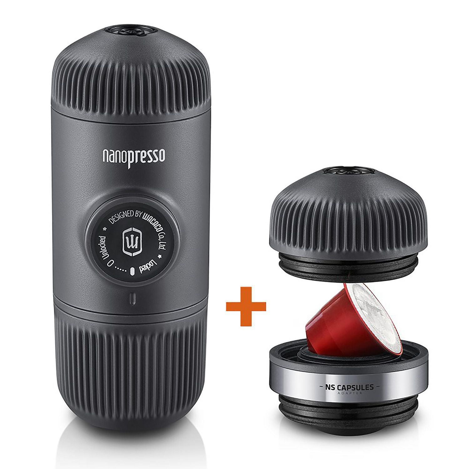 Wacaco Nanopresso Portable Espresso Maker Bundled With Ns Adapter