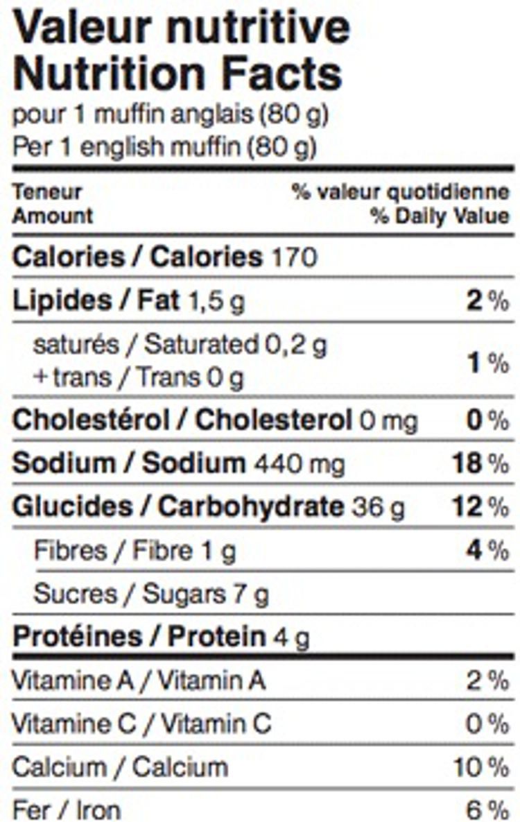 Glutino Gluten Free English Muffins Original Walmart Canada