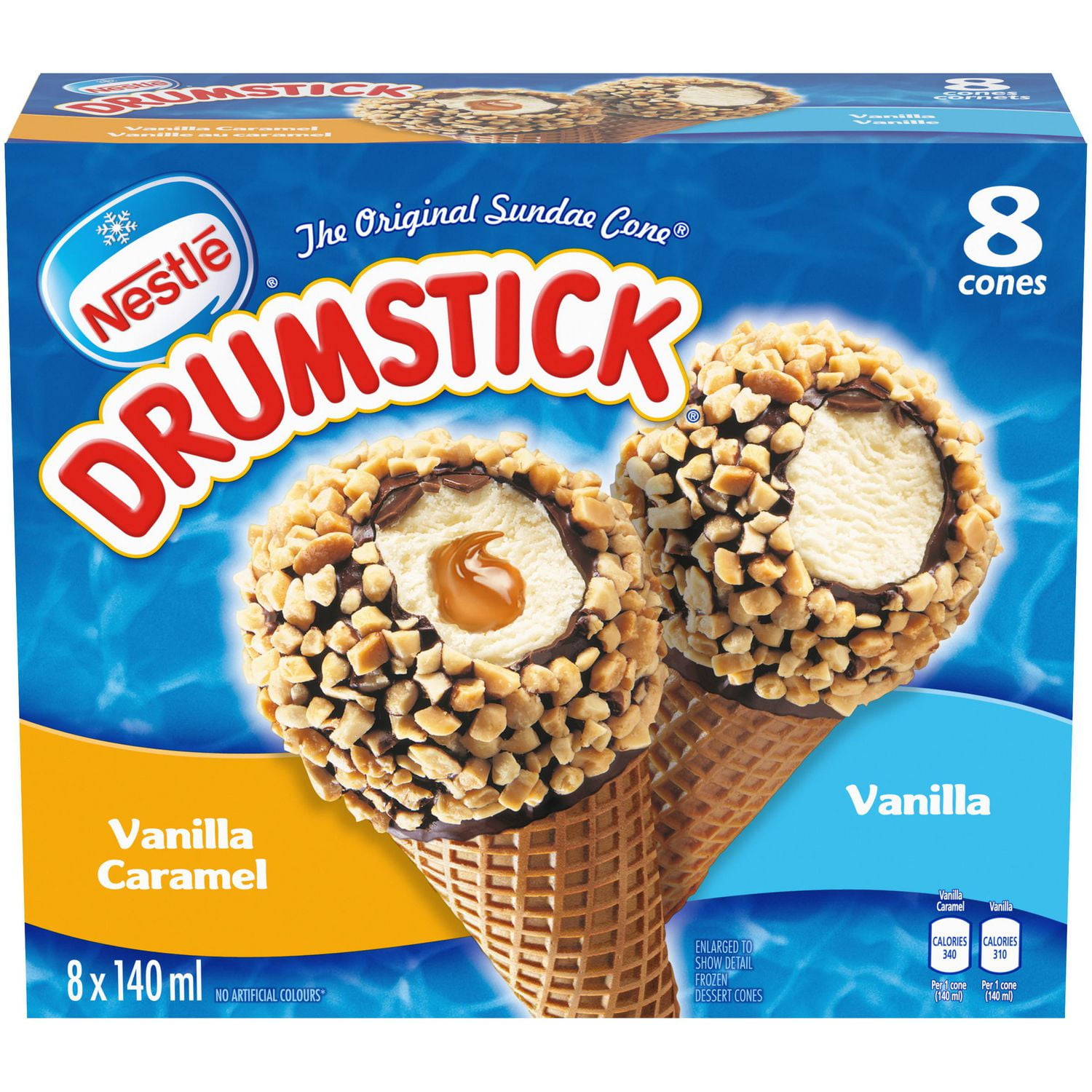 Nestl Drumstick Vanilla Caramel Frozen Dessert Cones Walmart Canada