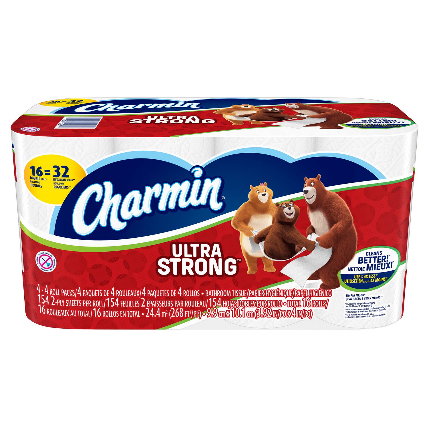 Charmin Ultra Strong Toilet Paper | Walmart.ca