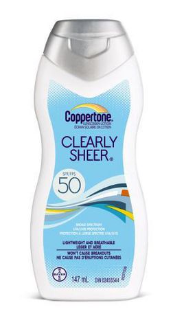 UPC 056500000071 product image for Coppertone Clearlysheer Spf 50 Sunscreen Lotion | upcitemdb.com