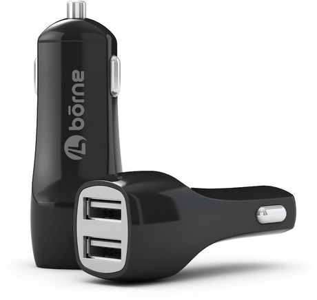 UPC 691768000106 product image for Borne 2.1A Universal Dual Usb Car Charger | upcitemdb.com