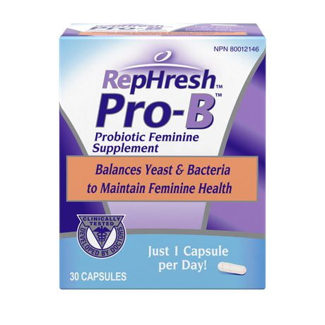 RepHresh Pro-B Probiotic Feminine Supplement | Walmart.ca