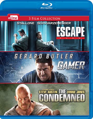 UPC 774213000156 product image for E1 Entertainment Escape Plan / Gamer / The Condemned Bd Triple Feature | upcitemdb.com