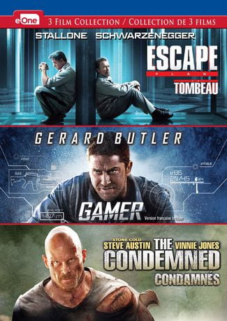 UPC 774213000163 product image for E1 Entertainment Escape Plan / Gamer / The Condemned Dvd Triple Feature | upcitemdb.com