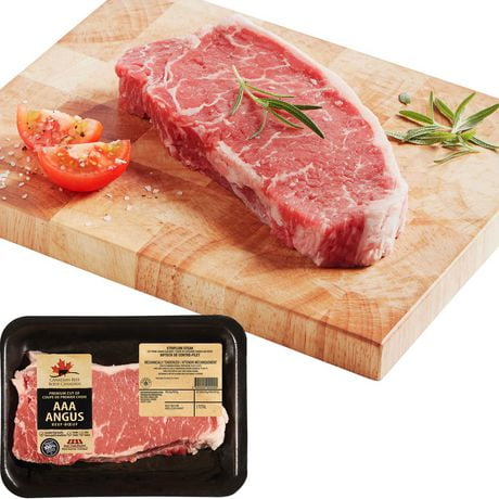 AAA Angus Beef Striploin Steak, Your Fresh Market ...