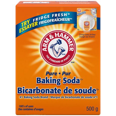 ARM & HAMMER Pure Baking Soda  500g/17.64oz  (Imported from Cana