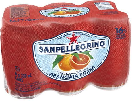 San Pellegrino Aranciata Rossa Sparkling Fruit Beverage Walmart Canada