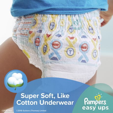 Pampers Easy Ups Training Pants Pull On for Girls Size 4 (2T-3T) 26 ea 2pk See more like this Pampers Easy Ups Training Girls Underwear, Size 6 (4T-5T), Ct (New) Brand New.