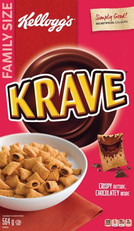 Kellogg's Krave Chocolate Flavour Cereal 