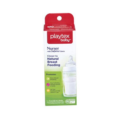 UPC 068875017202 product image for Playtex Baby Bpa-Free Nurser Baby Feeding Bottle 4Oz | upcitemdb.com