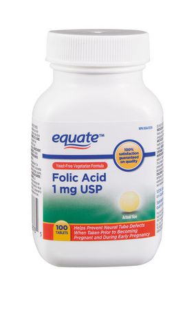 folic acid 1mg walmart