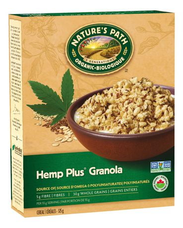 biologique enrichis chanvre granola