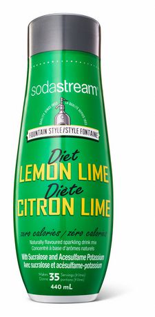 sparkling flavour sodastream fountain lime lemon diet drink mix classic