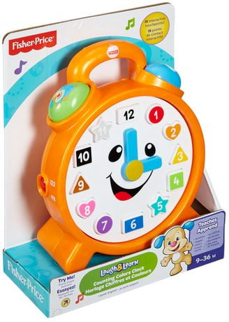 Fisher-price Laugh & Learn Counting Colours Clock - English Edition 