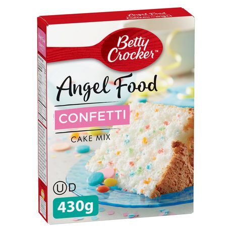 UPC 065633044128 product image for Betty Crocker Fat Free Confetti Angel Food Cake Mix | upcitemdb.com