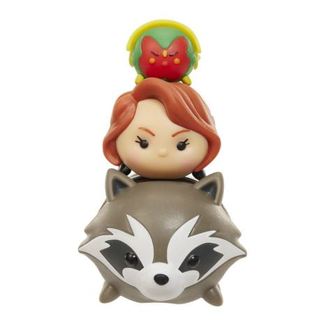 UPC 039897055459 product image for Disney Tsum Tsum Marvel Tsum Tsum Wave 1 Rocket/Black Widow/Vision 3 Pack Action | upcitemdb.com