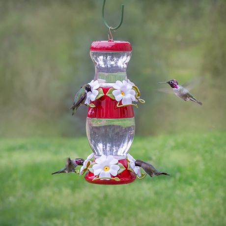 double deck hummingbird feeder