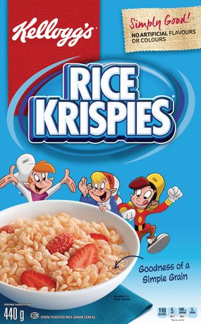 krispies rice ca cereal 440g original kellogg reviews