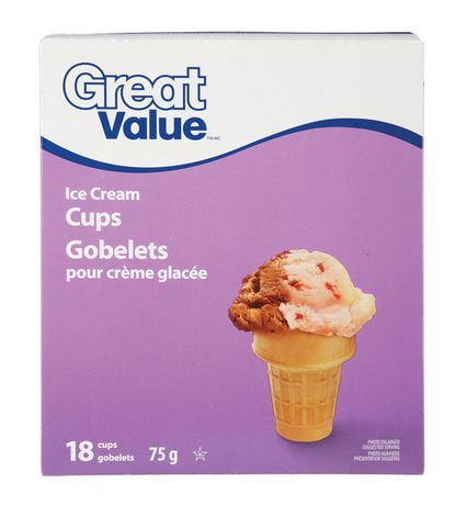 Great Value Ice Cream Cups | Walmart.ca