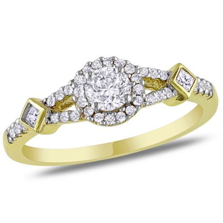 فیلم+کیر+تو+کس ... Diamond Engagement Ring in 14 K Yellow Gold (G-H, I1-I2) at Walmart.ca