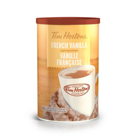 UPC 063209093709 product image for Tim Hortons French Vanilla Cappuccino Beverage Mix | upcitemdb.com