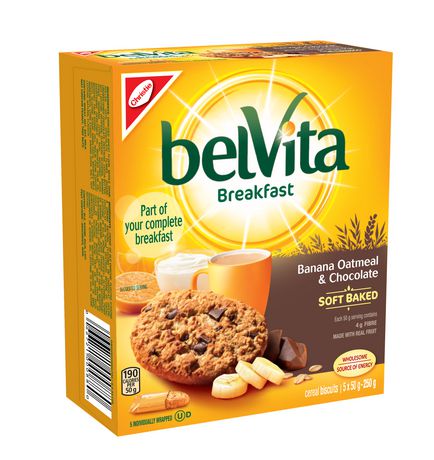 UPC 066721000880 product image for Belvita Belvita Banana Oatmeal & Chocolate Breakfast Biscuits | upcitemdb.com