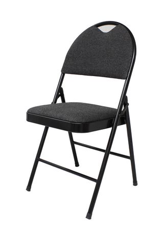 UPC 044413118334 product image for Enduro Gsc Deluxe Black Fabric Folding Chair | upcitemdb.com