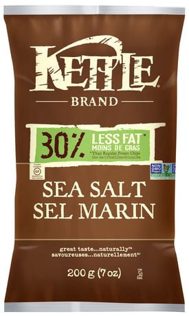 UPC 084114123916 product image for Kettle Chips Kettle Sea Salt Less Fat Potato Chips | upcitemdb.com