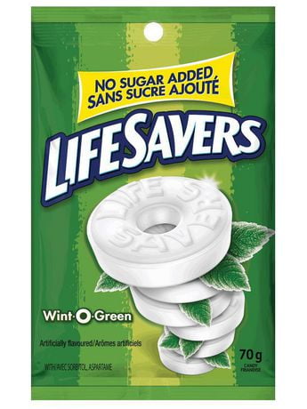 UPC 064900070006 product image for Lifesavers Wint-O-Green No Sugar Added Candies | upcitemdb.com