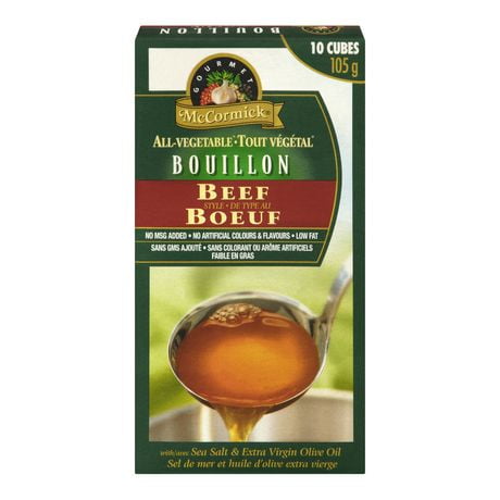 UPC 066200002602 product image for Mccormick Gourmet Beef Style Bouillon Cubes | upcitemdb.com