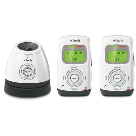 VTech DM222-2 Safe&Sound® Digital Audio Baby Monitor with