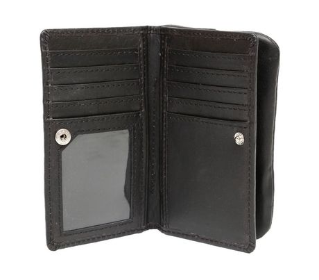 Ashlin Leather Bi-fold Mini-Wallet with Change Purse And Id Slot | Walmart Canada