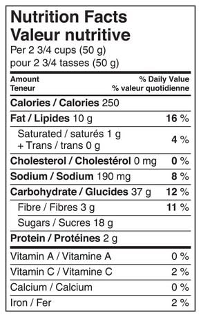 smartfood mccormick 3oz 38g peppercorn