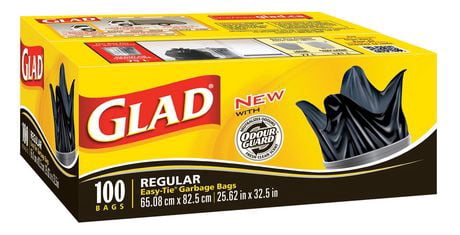 Glad Easy-Tie® Regular Garbage Bags | Walmart.ca