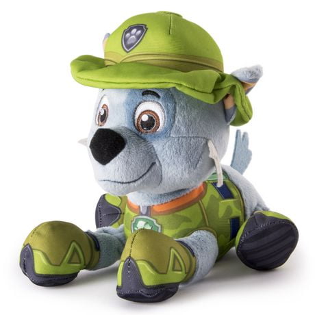 Paw Patrol Jungle Rescue 8” Rocky Plush Toy 