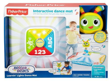 Fisher-price Bright Beats Learnin' Lights Dance Mat - English 