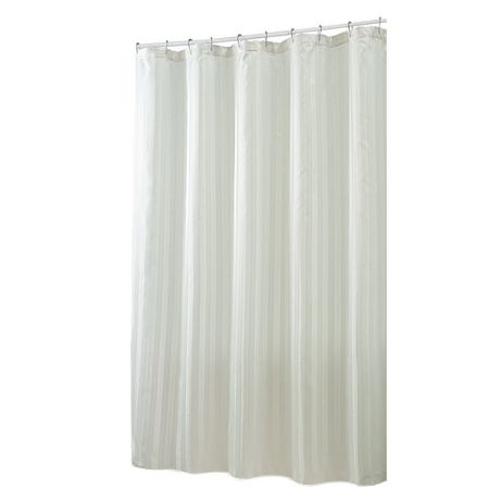hometrends Damask Fabric Shower Curtain Set | Walmart.ca