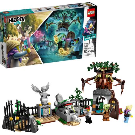 Lego Hidden Side Graveyard Mystery 70420 Building Kit, App Toy For 7+ Year Old Boys And Girls, Interactive Augmented R