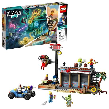 Lego Hidden Side Shrimp Shack Attack 70422 Building Kit, Ghost Playset For 8+ Year Old Boys And Girls, Interactive Aug