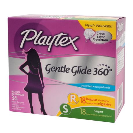 Playtex® Gentle Glide® Regular And Super Absorbency Multi-Pack Plastic ...