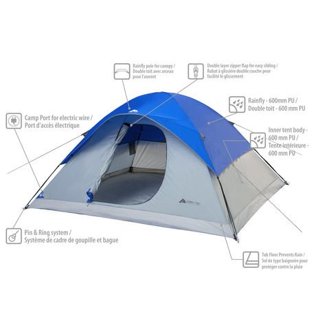 Ozark Trail 6 Person Dome Tent | Walmart Canada