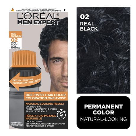 L Or Al Paris Men Expert Permanent Hair Color Un Walmart Canada