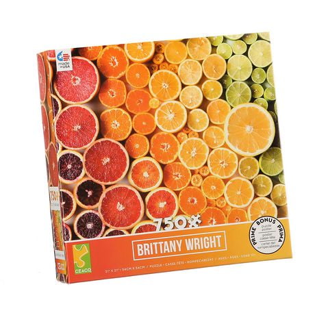 UPC 021081291057 product image for Ceaco Brittany Wright 750-Piece Citrus Jigsaw Puzzle | upcitemdb.com